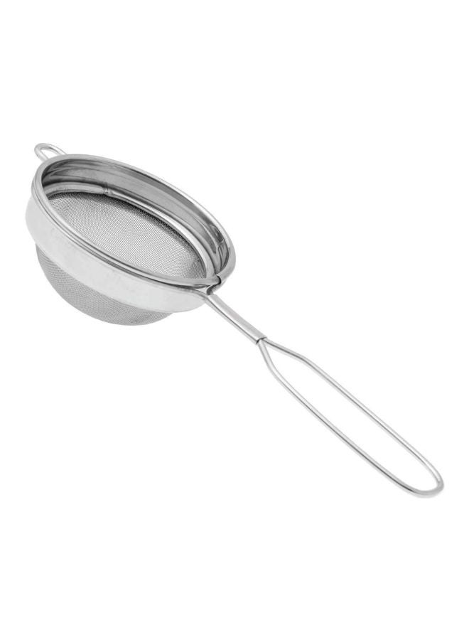 راج مصفاة شاي كلاسيكية من المعدن فضي - Image 1