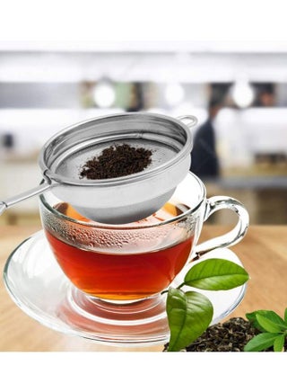 RAJ CLASSIC TEA STRAINER, 7 CM, SILVER, CTS001, Tea Sifter, Juice Strainer, Lime Strainer Silver - view 2
