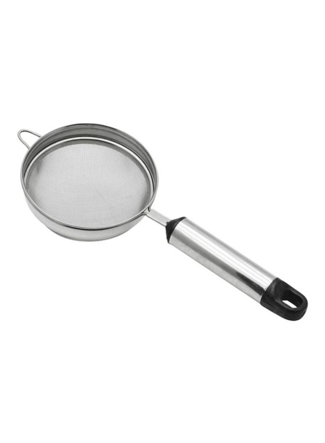 RAJ STAINLESS STEEL PIPE HANDLE TEA STRAINER , 10 CM , SILVER, PHTS03, Tea Sifter , Juice Strainer , Lime Strainer Silver 10cm - Image 4
