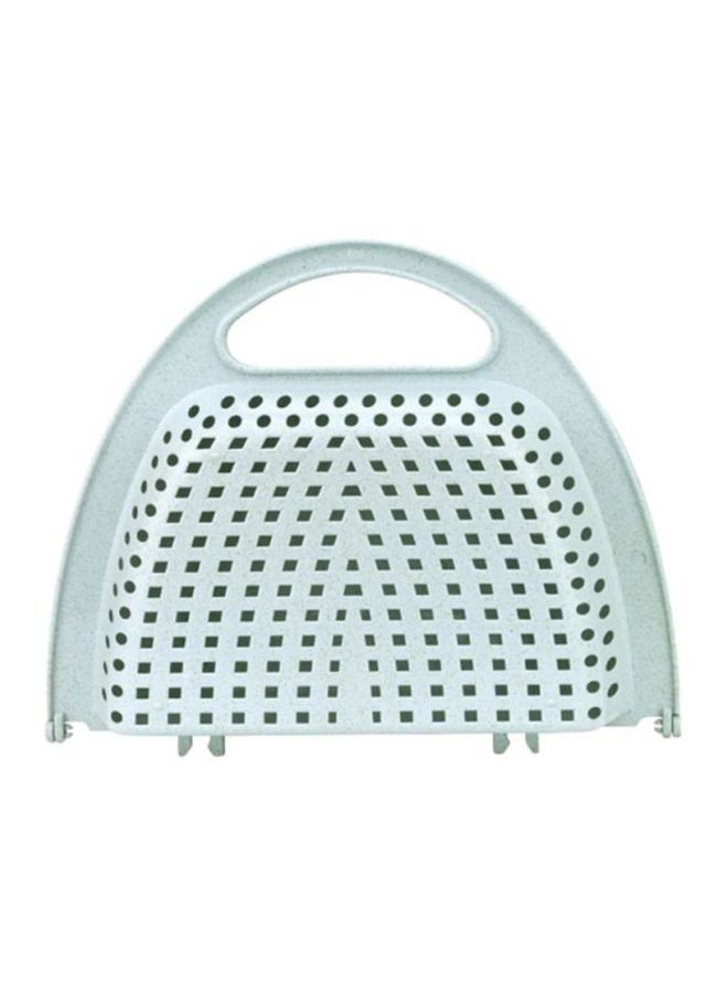 Sharpdo Fruit Vegetable Washing Basket Strainer Light Blue 26.6x21.5x5cm