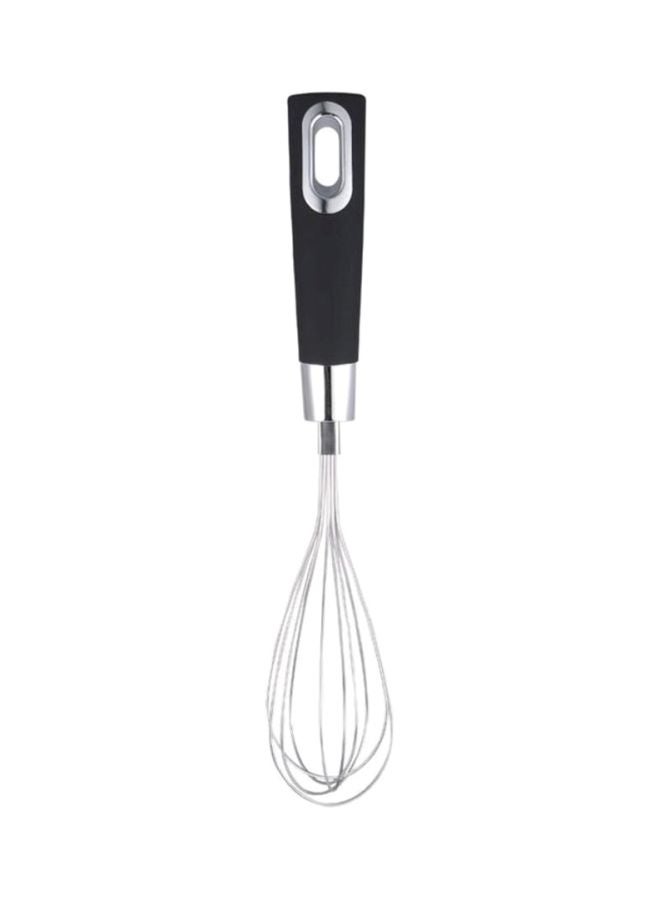 BERGNER Ergo SS Egg Whisk Silver/Black 28.5cm  - Image 1