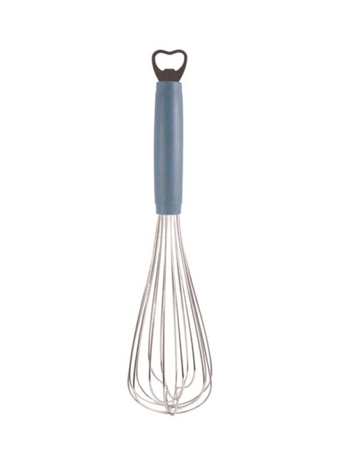 Nylon Handle Whisk Silver/Grey 12inch