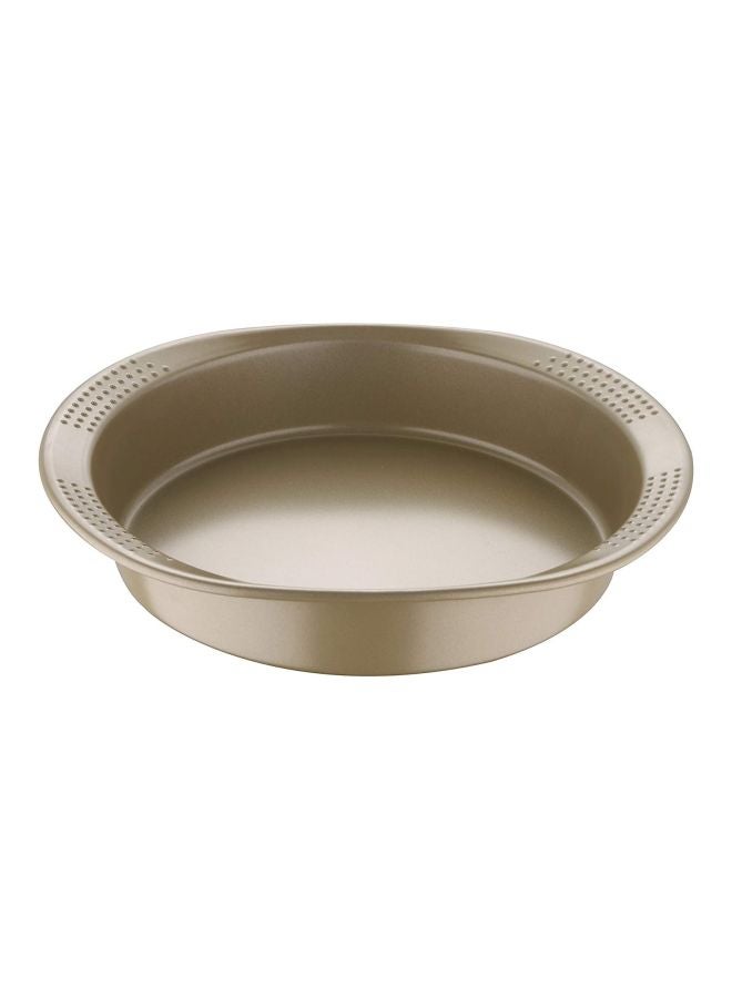 BERGNER Bake right Pro Round Pan Greenish Gold 24.9x22.1x4.3cm  - Image 1