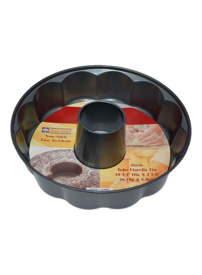 Homemaker - Tube Fiorella Cake Pan 26Cm Black 26cm - Image 1