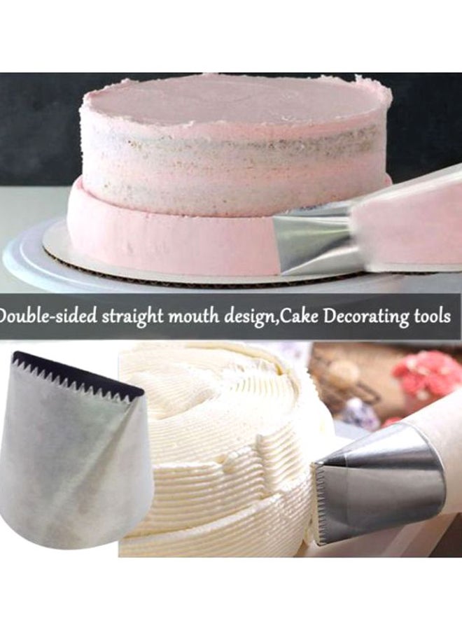 Beauenty Stainless Steel Icing Nozzle Silver 5.3x5.5centimeter - Image 3