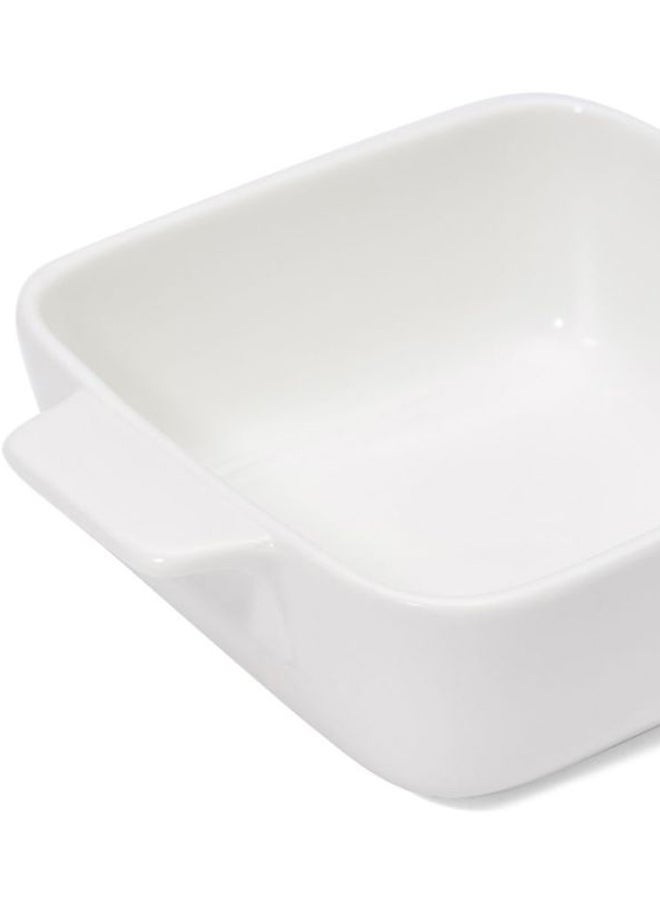 فيرونا إناء خبز بمقابض مستطيلة الشكل أبيض 17.2 x 12.8 x 5.2سم - Image 3