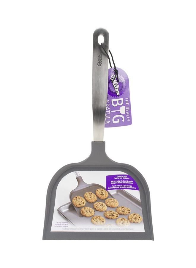 Wilton - Big Cookie Spatula Black/Silver 15.24cm - Image 1