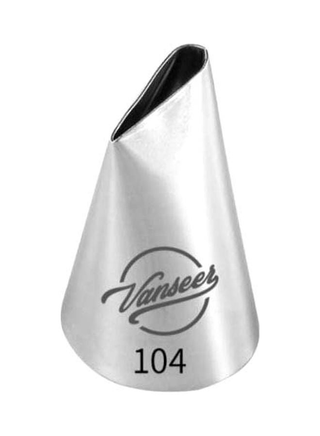 Beauenty Cake Decorating Piping Nozzle Silver 5cm - Image 1