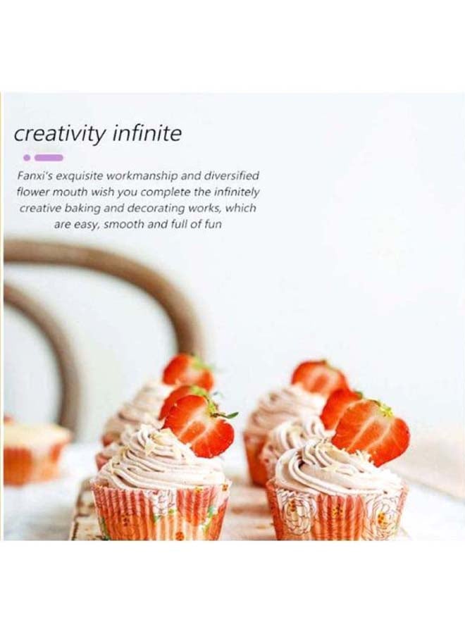 Beauenty Cake Decorating Piping Nozzle Silver 5cm - Image 2