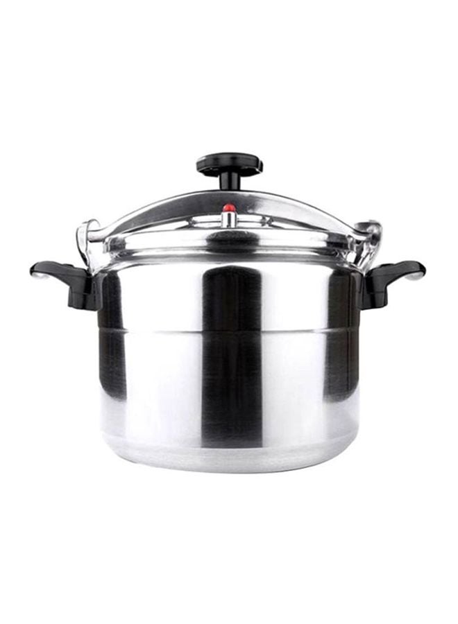 Bister Pressure Cooker for Fast Cooker  | Pressure Pot | Arabic Cooker Silver/Black 4.0Liters