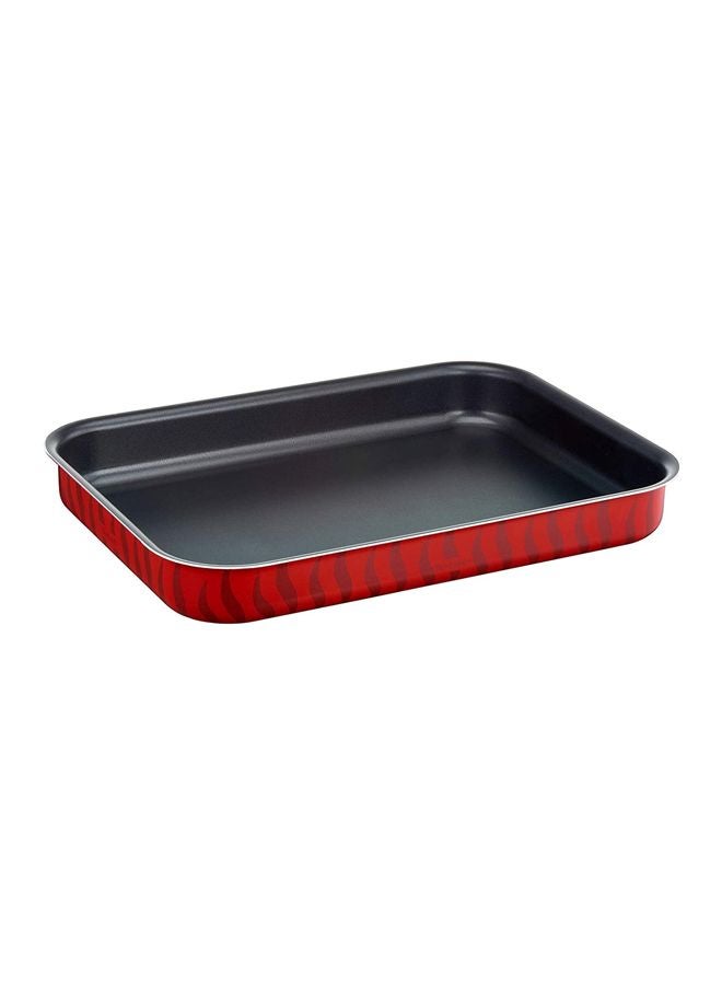 Tefal Les Specilistes Rectangular Roasting Dish, Non-Stick Red/Black 29x22cm  - Image 2