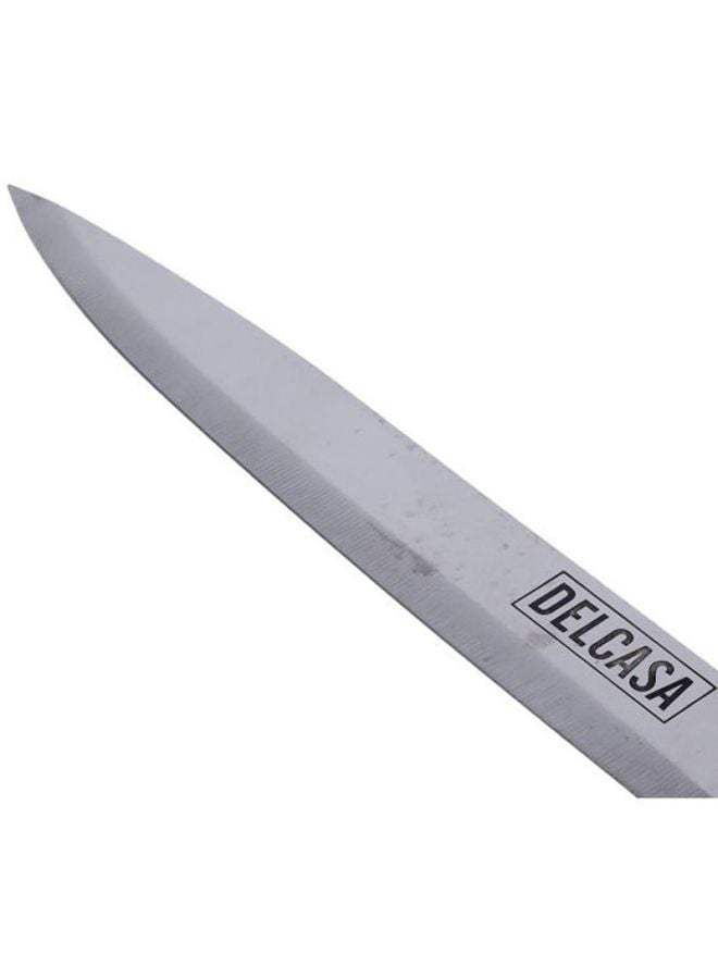 DELCASA Stainless Steel Cleaver Knife Brown/Silver  - Image 4