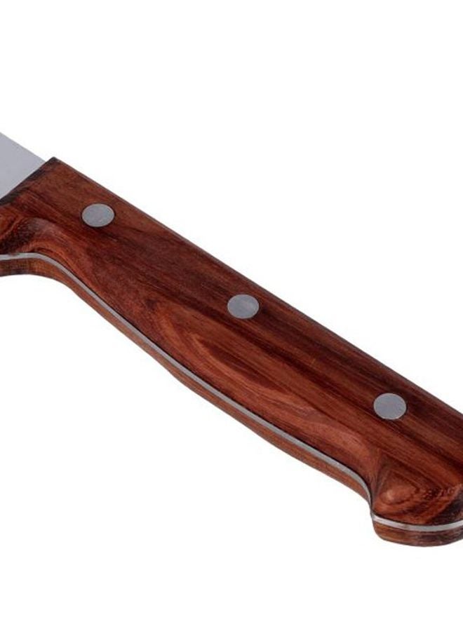DELCASA Stainless Steel Cleaver Knife Brown/Silver  - Image 5