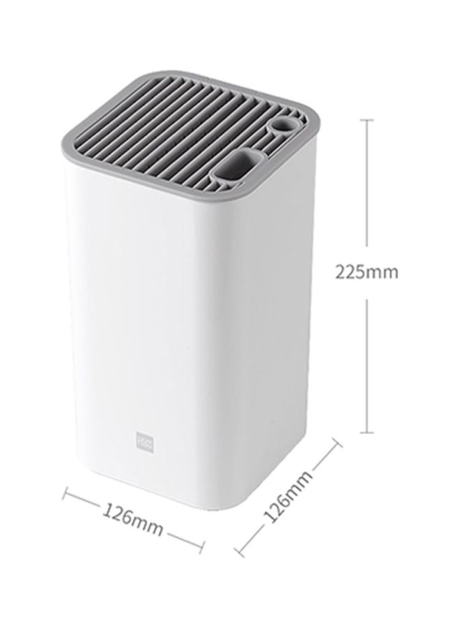 Xiaomi Huohou Kitchen Knife Holder Stand White 22.5x12.6x12.6cm - Image 3