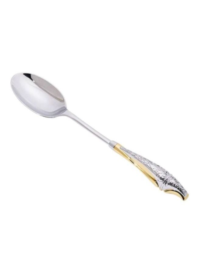 REGENT Malaika Salad Spoon Silver/Gold - Image 1