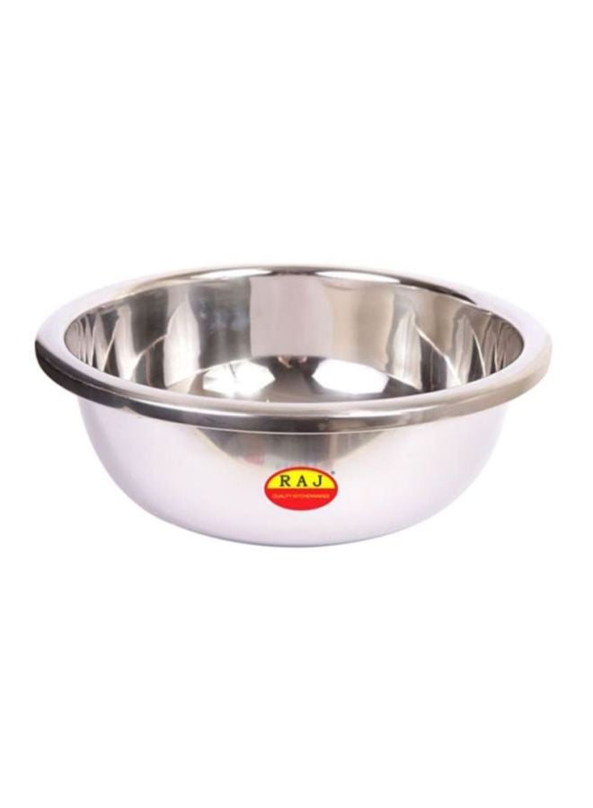 RAJ - Stainless Steel Mixing Bowl Silver - Image 1