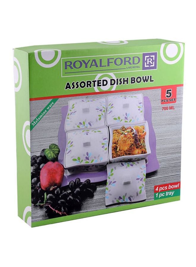 رويال فورد طقم أوعية مكون من 5 قطع، بألوان وأشكال متنوعة. متعدد الألوان - Image 5