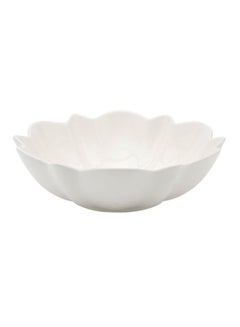 Lotus Leaf Bowl White 32cm