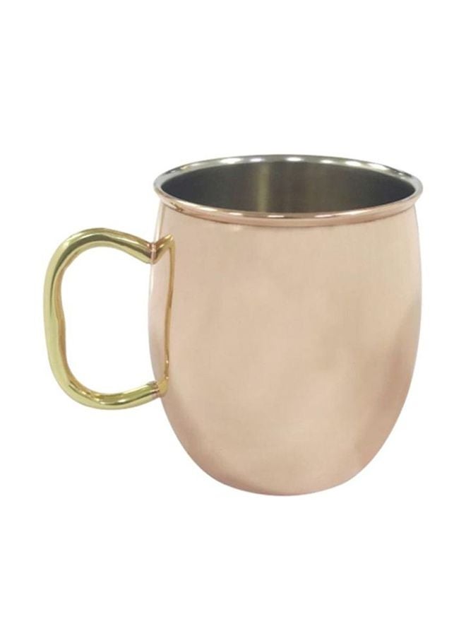 RAJ Copper Plated Moscow Mule Mug Rose Gold/Silver 