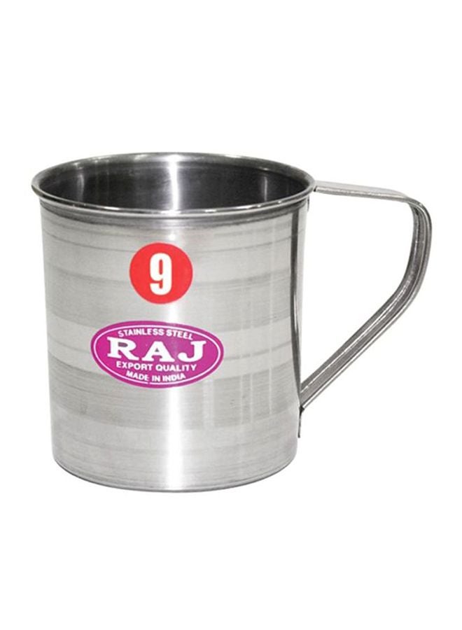 RAJ Stainless Steel Mug Silver 