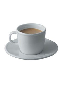 bodum Corona Espresso Cup With Saucer white 80ml 