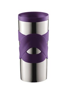 bodum Travel Vacuum Mug Purple/Silver 