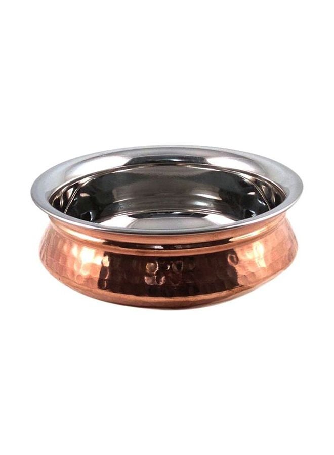 RAJ Copper Handi Pot Copper 22cm 