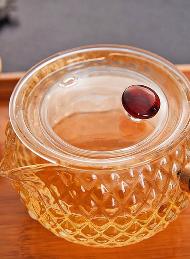 Beauenty Heat-Resistant Household Teapot Transparent 7x7x8cm - Image 5