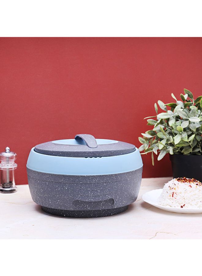 Royalford Cosmos Ceramic Casserole Grey and Blue 3.5Liters  - Image 5