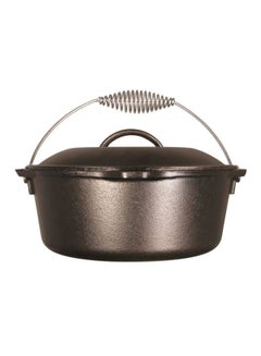 LODGE 7 Quart Cast Iron Dutch Oven Black 7 Quartcm  - Image 2