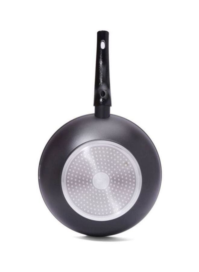 بيرجنر مقلاة ووك أوريون من الألومنيوم المانع للالتصاق والمشكل بالطرق مع قاعدة مناسبة لمواقد الحث رمادي 28سم - Image 3