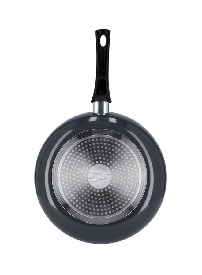 DELCASA Non-Stick Aluminum Fry Pan Black 20x3.8cm  - Image 4