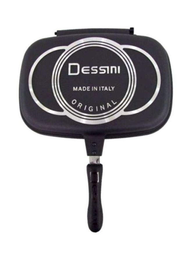 ديسيني مقلاة تُستخدَم على الوجهين أسود/ فضي 44سم - Image 1