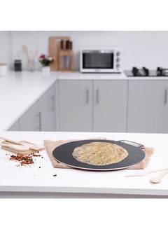 Royalford Non-Stick Flat Tawa Black  - Image 5