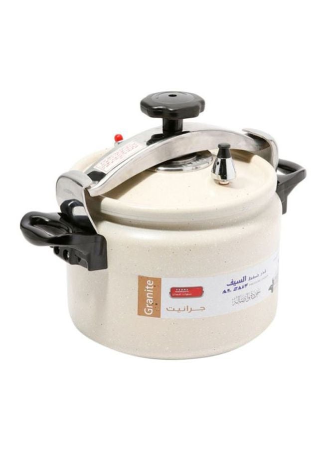 Granite Pressure Cooker Beige 5Liters
