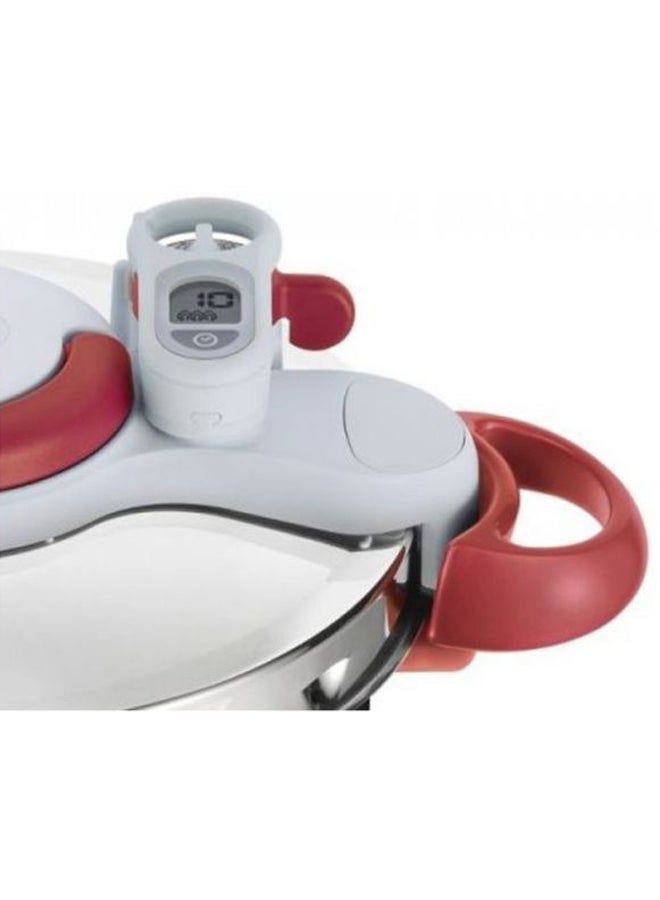 تيفال طنجرة ضغط مثالية من كليبسومينوت فضي/بني - Image 4