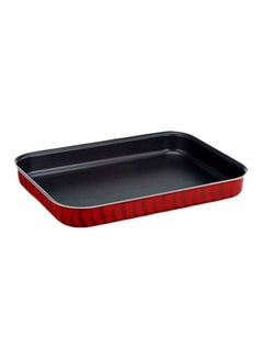 Les Specialists Rectangular Roasting Dish, Non-Stick Red/Black 45x31cm