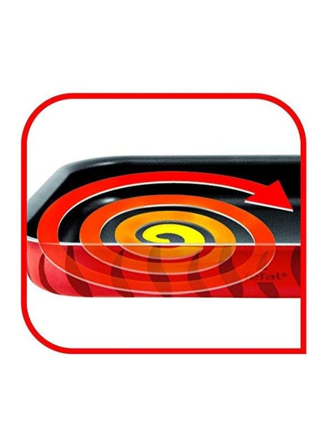 Tefal - Les Specialists Rectangular Roasting Dish, Non-Stick Red/Black 45x31cm - Image 1