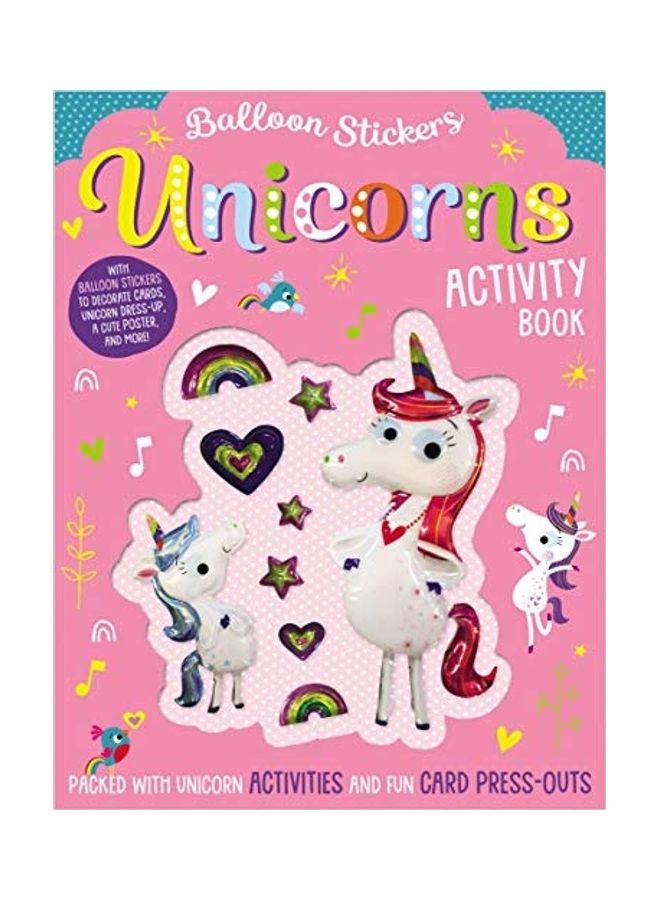 Unicorns Activity Book Paperback English by Stuart Lynch - 38544 