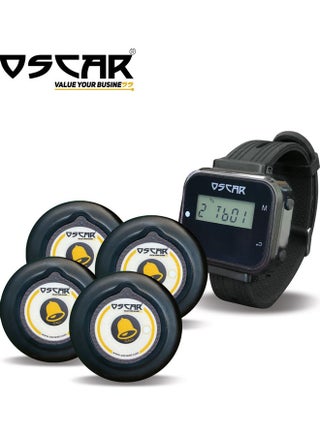 Wrist Pager With Wireless Call Button Black - v1615439249/N45110487A_1
