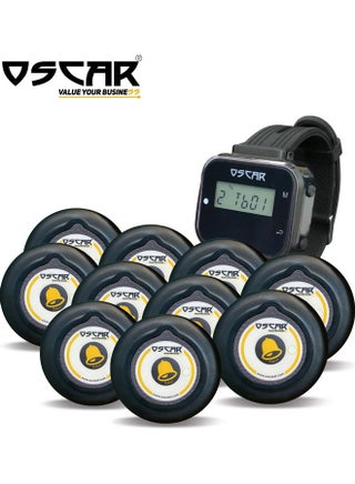 Wrist Pager With Wireless Call Button Black - v1615439249/N45110489A_1