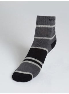 JOCKEY Pair Of Strip Pattern Ankle Length Socks Assorted Color/Print  - Image 1
