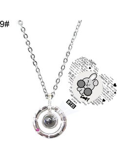 Projection Pendant Chain Necklace