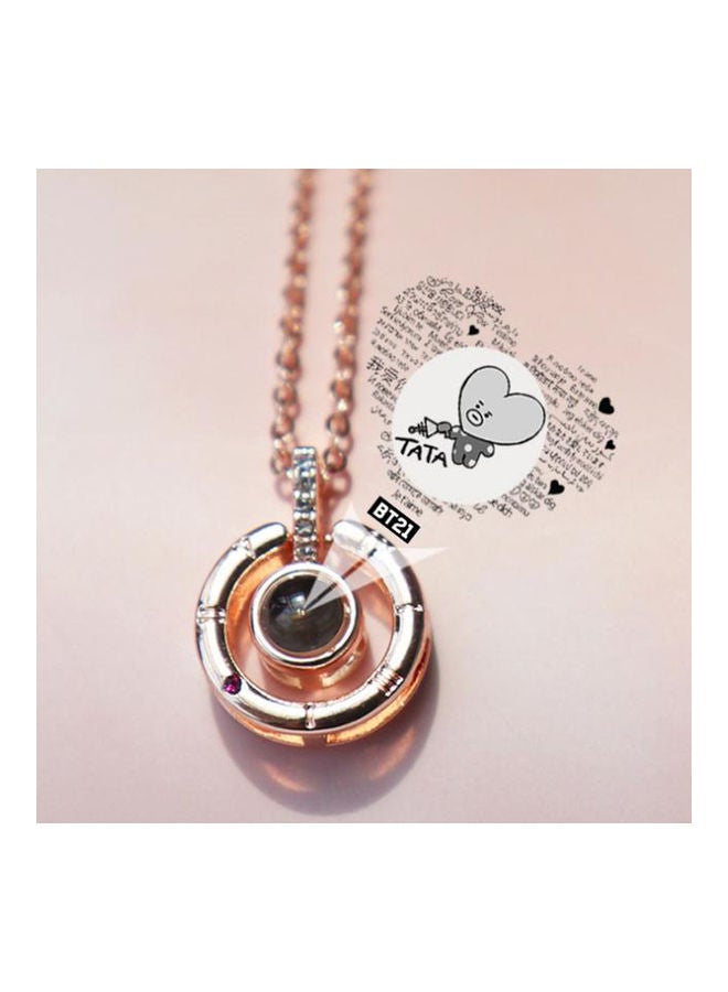 Generic - Projection Pendant Chain Necklace - Image 1