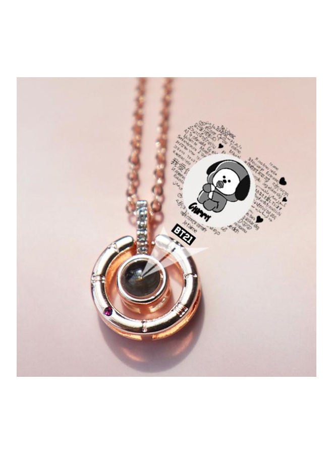 Generic - Projection Pendant Chain Necklace - Image 1