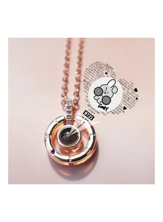 Generic - Projection Pendant Chain Necklace - Image 1