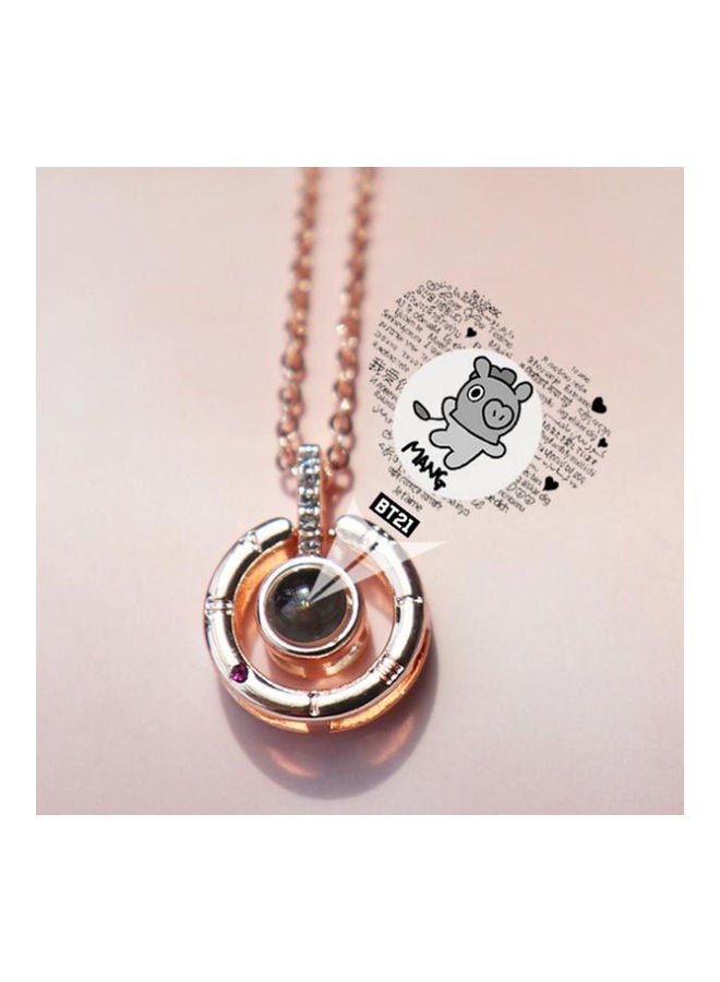 Generic - Projection Pendant Chain Necklace - Image 1