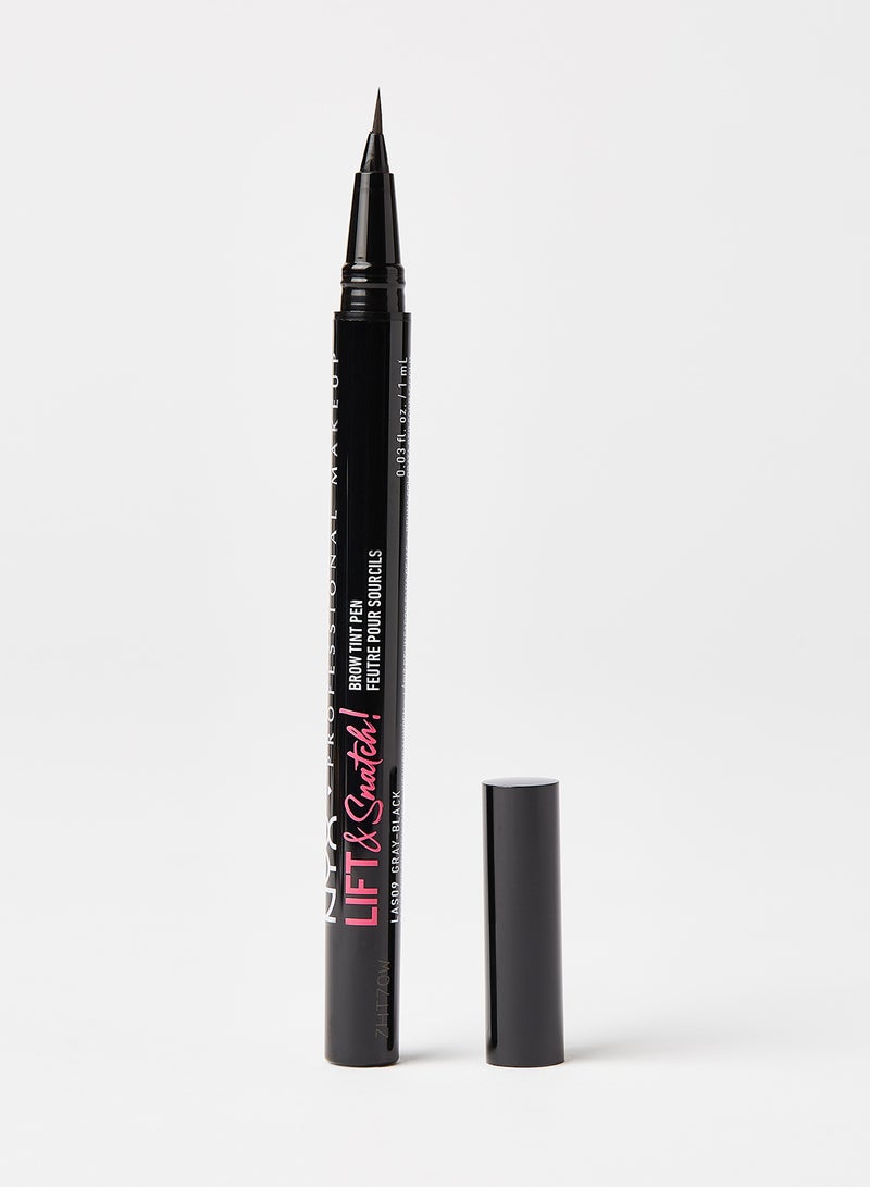NYX PROFESSIONAL MAKEUP Lift & Snatch! Brow Tint Pen Grey-Black 09  - Image 2