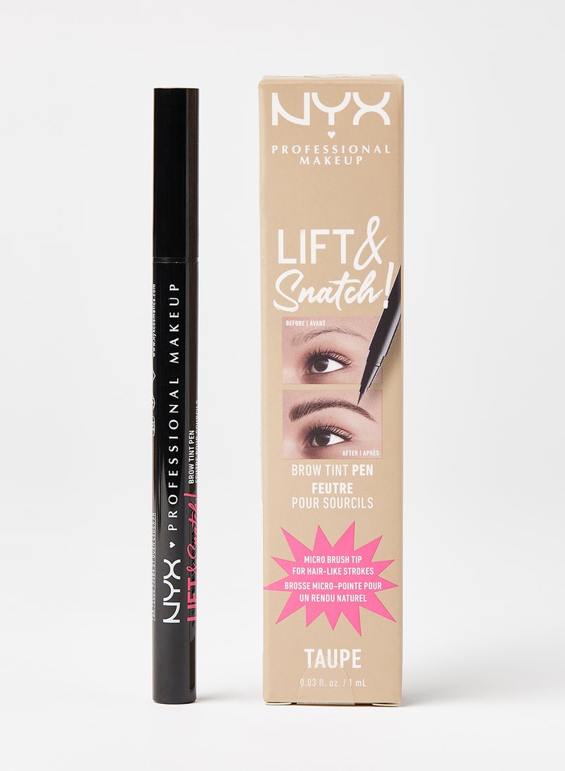 NYX PROFESSIONAL MAKEUP Lift & Snatch! Brow Tint Pen Taupe 03  - Image 1