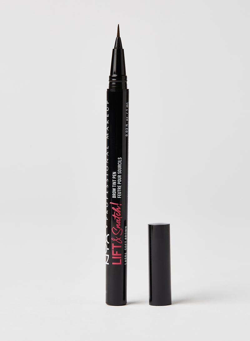 NYX PROFESSIONAL MAKEUP Lift & Snatch! Brow Tint Pen Soft Brown 04 - Image 2